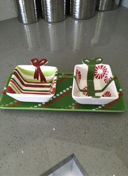 Cutest Christmas small serving tray