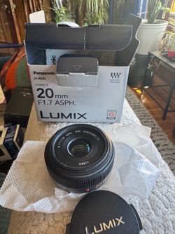 Panasonic 20mm F1.7 ASPH