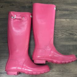 Hunter rain boots (women’s size 9)