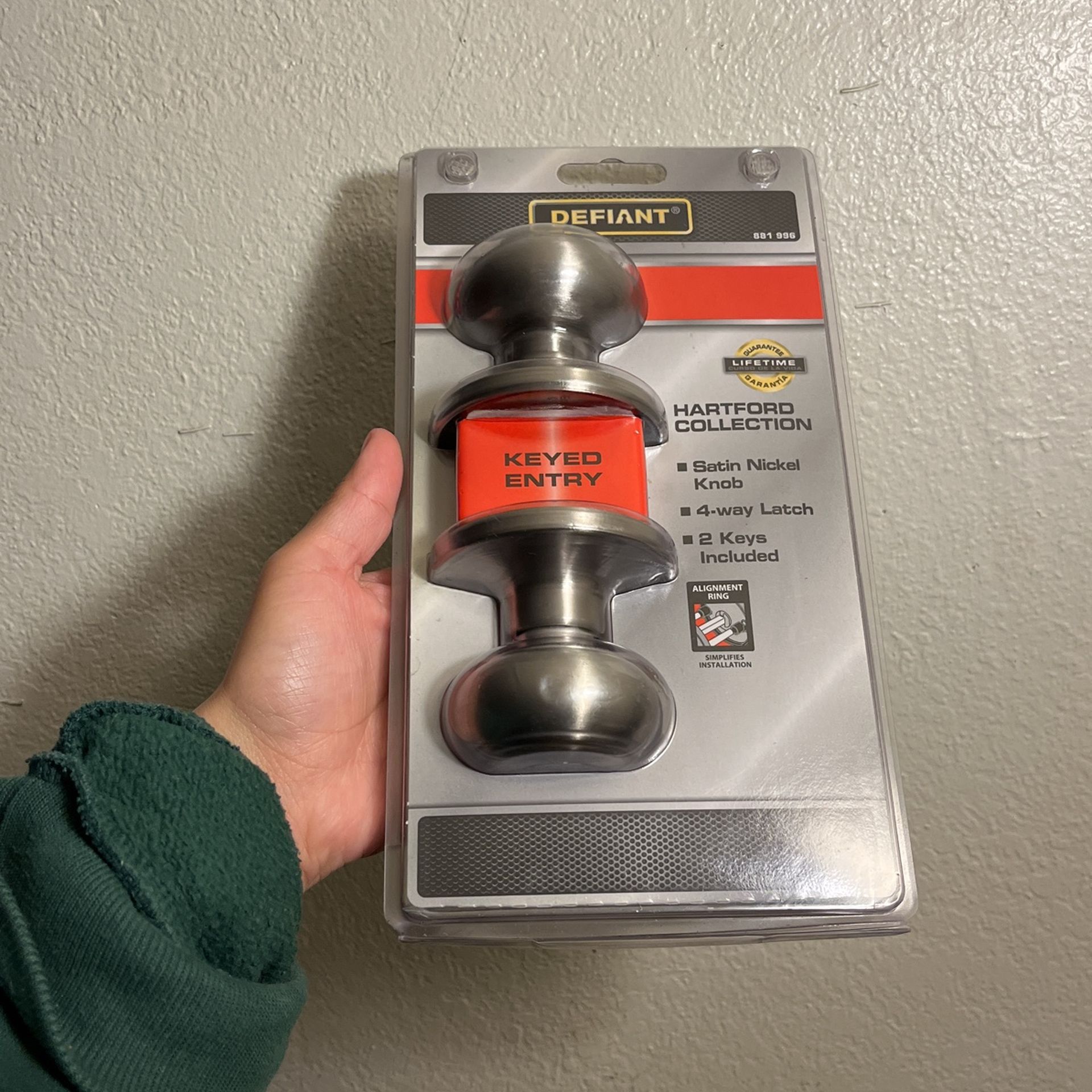 Defiant Door Knobs