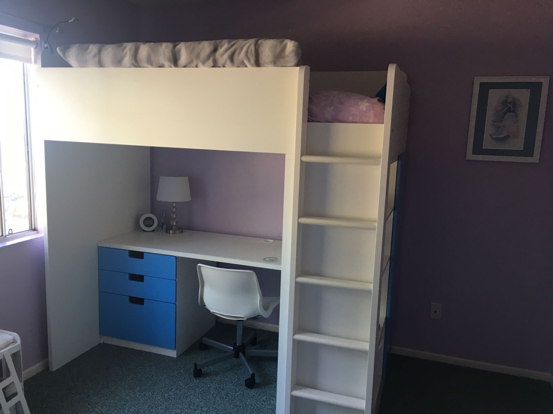 IKEA STUVA loft bed and desk w/Delivery * for Sale in Oceanside, CA OfferUp