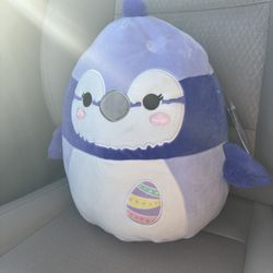 Easter Squishmallow Fey Purple Jay 12" NWT