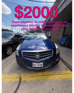 2013 Cadillac ATS no credit application