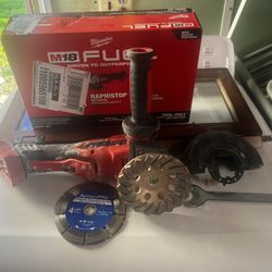 4 1/2” Milwaukee Grinder