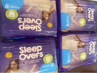 Pampers   Pull ups  Sleep   88  $ 10
