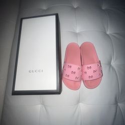 Gucci GG Slide Rubber 'Pink'