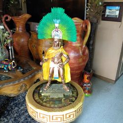 Aztec Statue ( Montezuma)