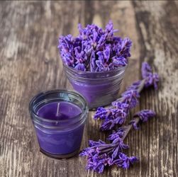 Lavender Scented Soy Wax Candle