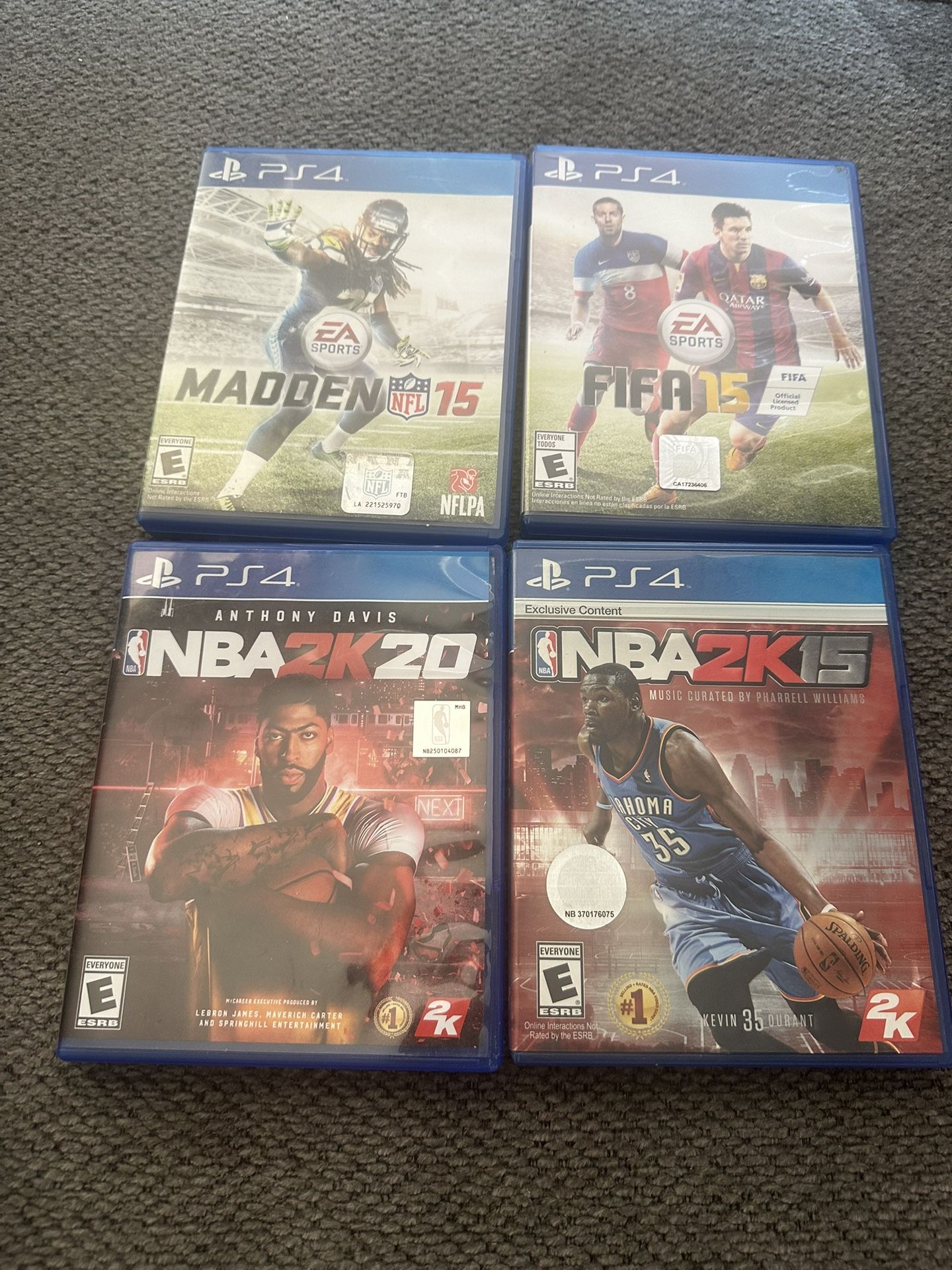 PS4 games