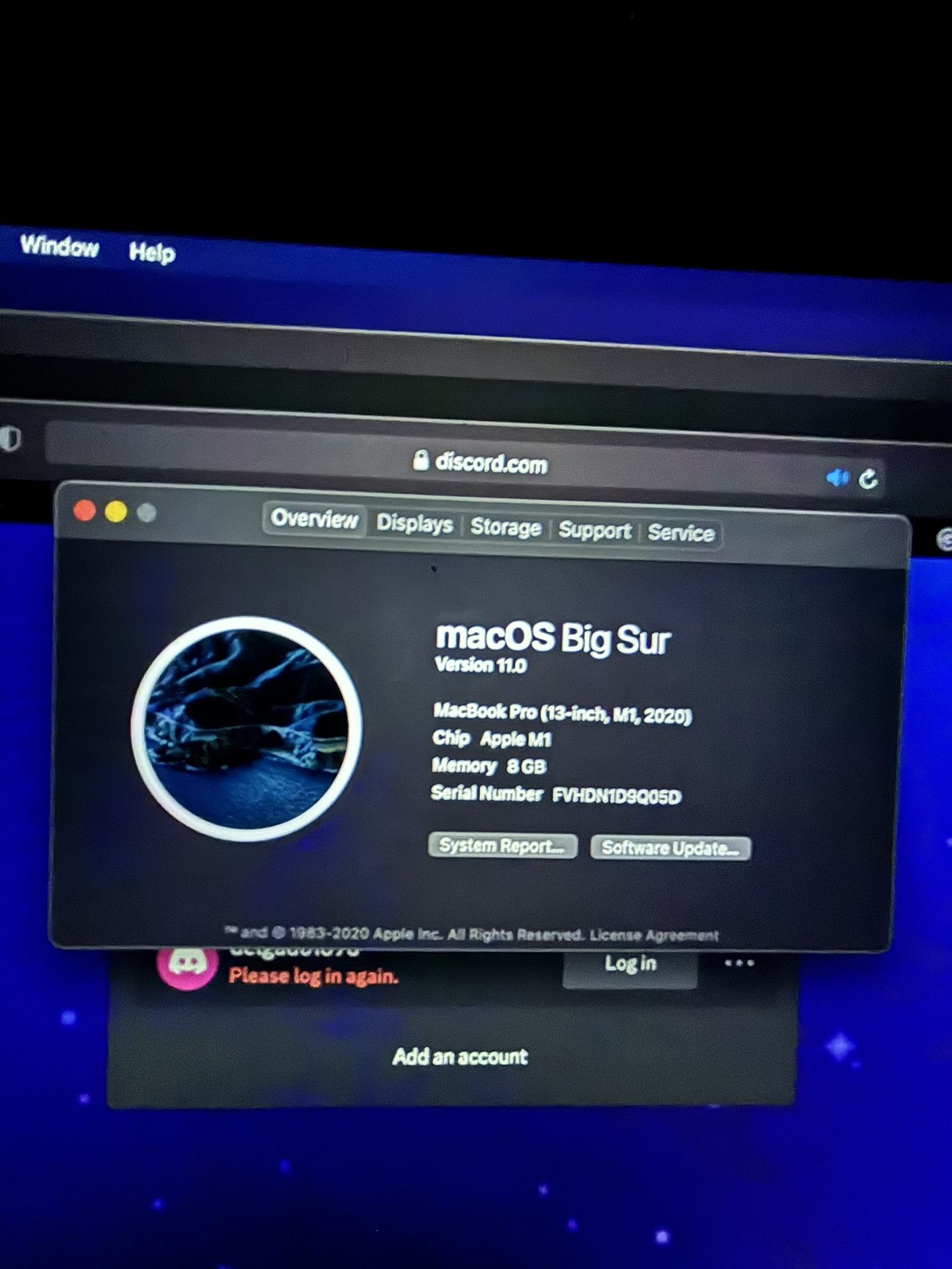 MacBook Pro (13-inch, M1, 2020)