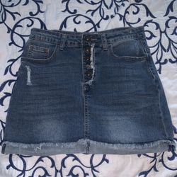 Denim Jean Skirt