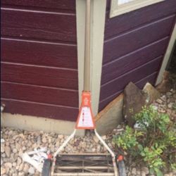 Vintage Scott’s push mower