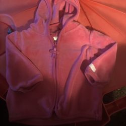 Small Wonders Baby Girl Hoodie. Size 0/3 Months 