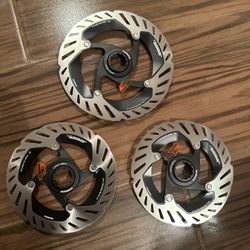 Dura Ace Rotors (New!!!!) Shimano Disc Rotors 140/160mm — Ultra Light — Race Ready