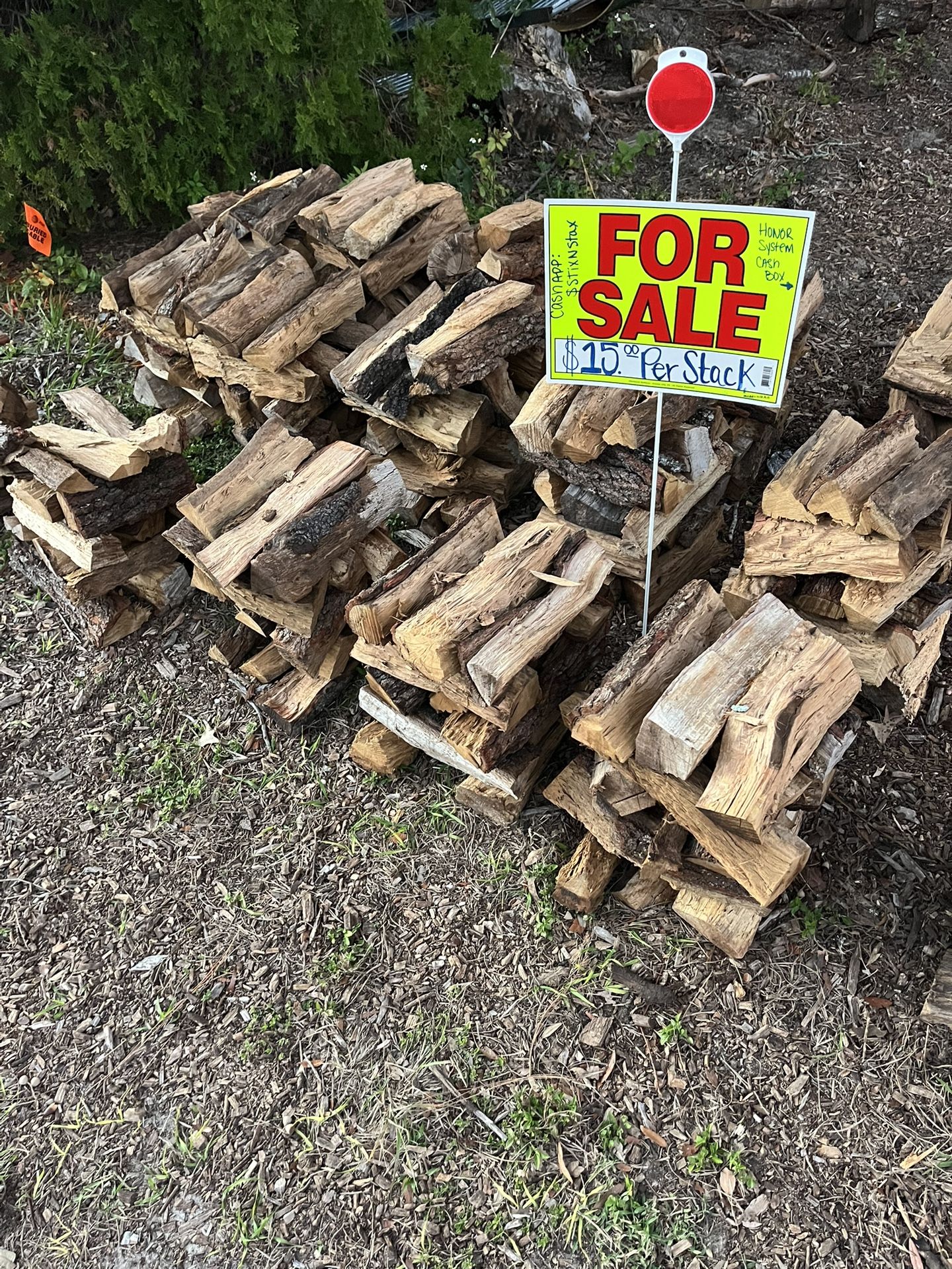 Seasoned Split Oak $15 A Stack
