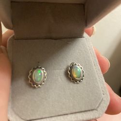 Opal Earrings. 