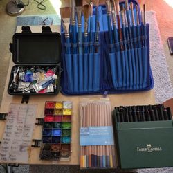Watercolor Artist LOT *EVERYTHING AT ONCE*