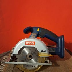 Ryobi 18V P501 5-1/2 Circular Saw Tool only-$25.00