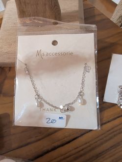 Chain silver necklace