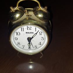 Vintage Bulova Clock From Germany 