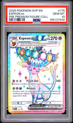 2025 Espeon ex Psa 10