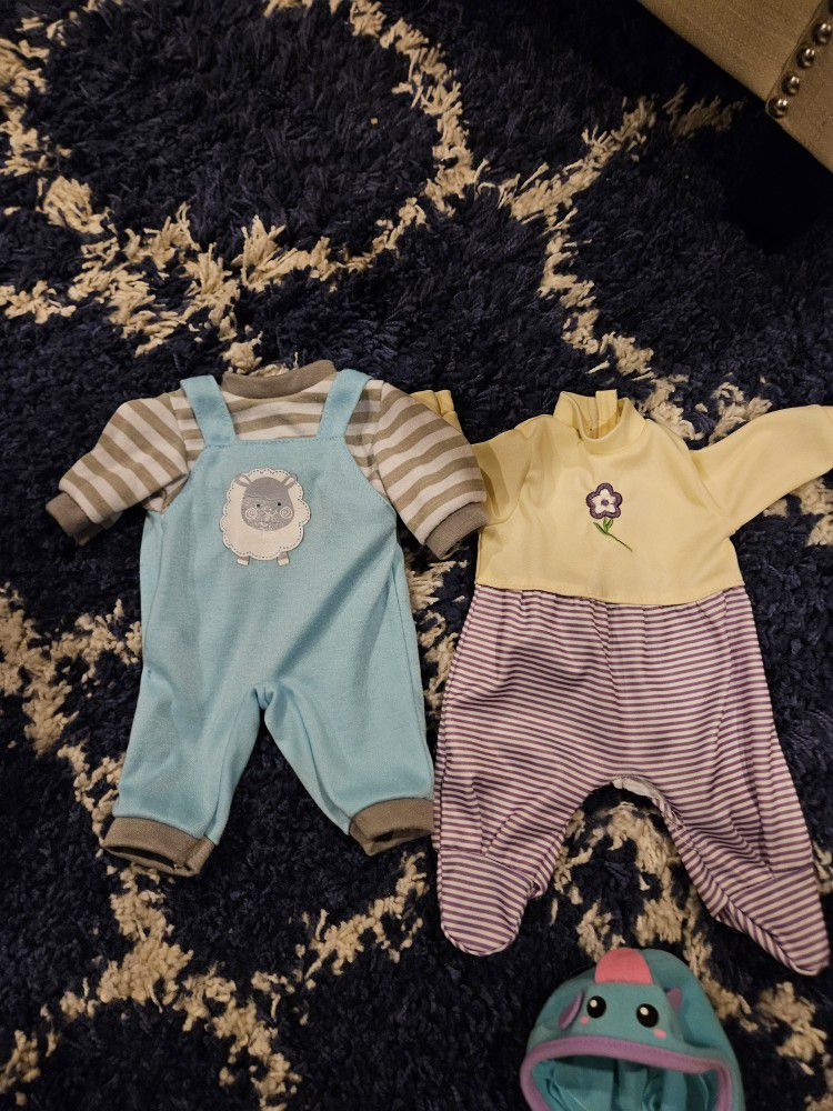Med Size Doll Clothes X2