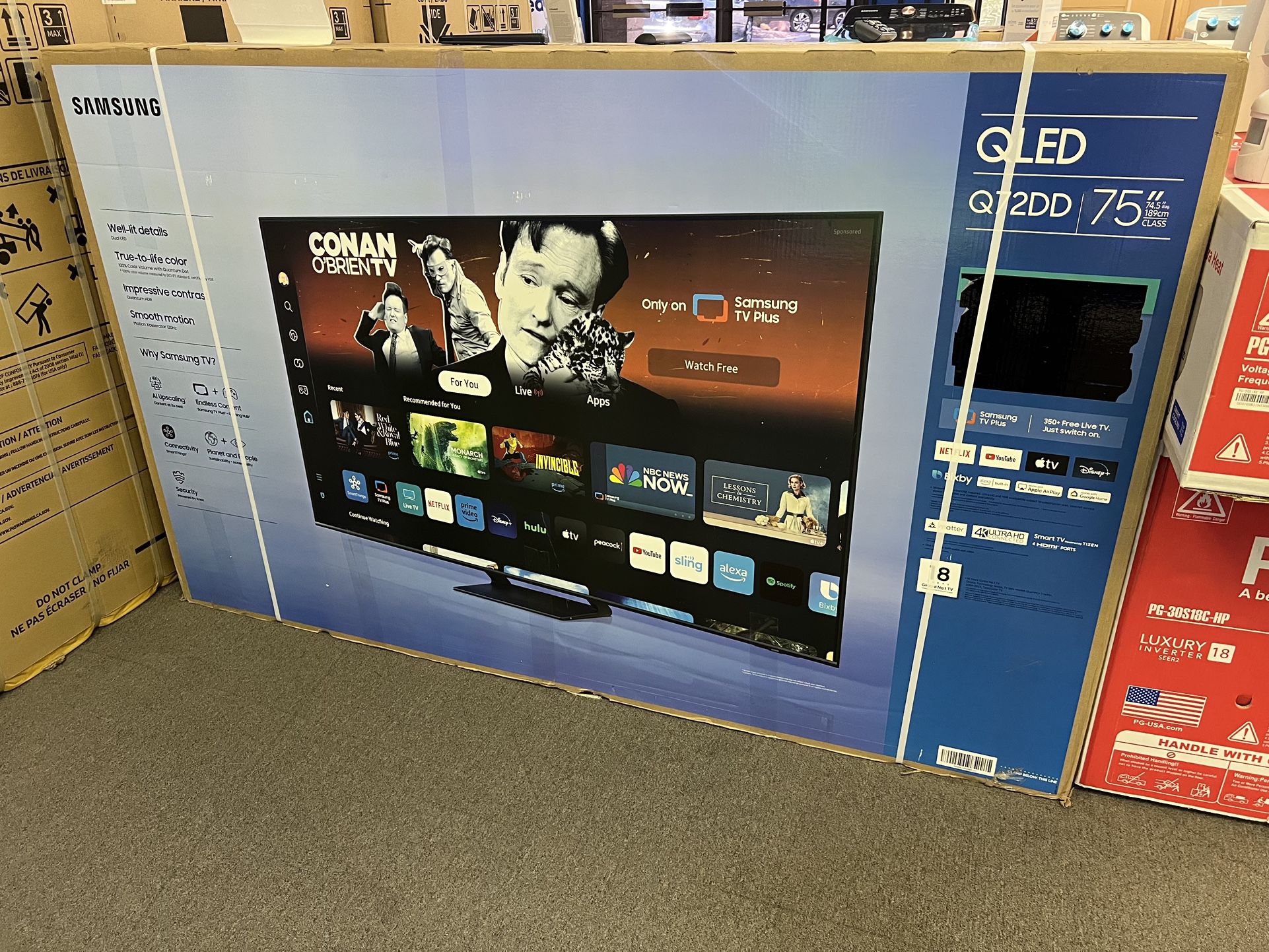 Samsung 75” 4K QLED Q72DD