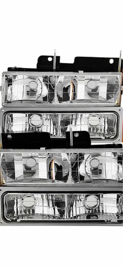 1994 Chevy suburban headlights that fit a pick up truck also brand new in the box right side and left side for $75 or best offer pick up only as is