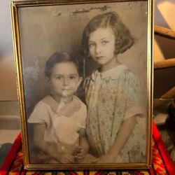 CUADRO ANTIGUO DE BRONCE