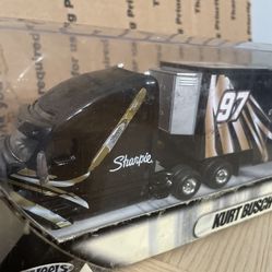 Hot Wheels Kurt Busch Nascar Team Transporter