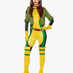 X-Men Rogue Costume + Wig – Size M