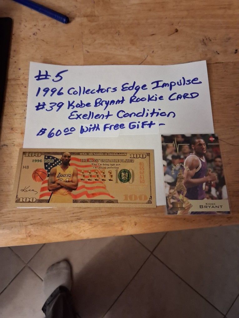 Kobe Bryant Rookie Card