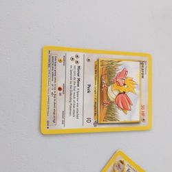 Spearow And Fearow Pokemon Cards