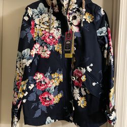 NWT Joules Floral Raincoat