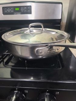 All-Clad 11” Saute Pan  Stainless Pot