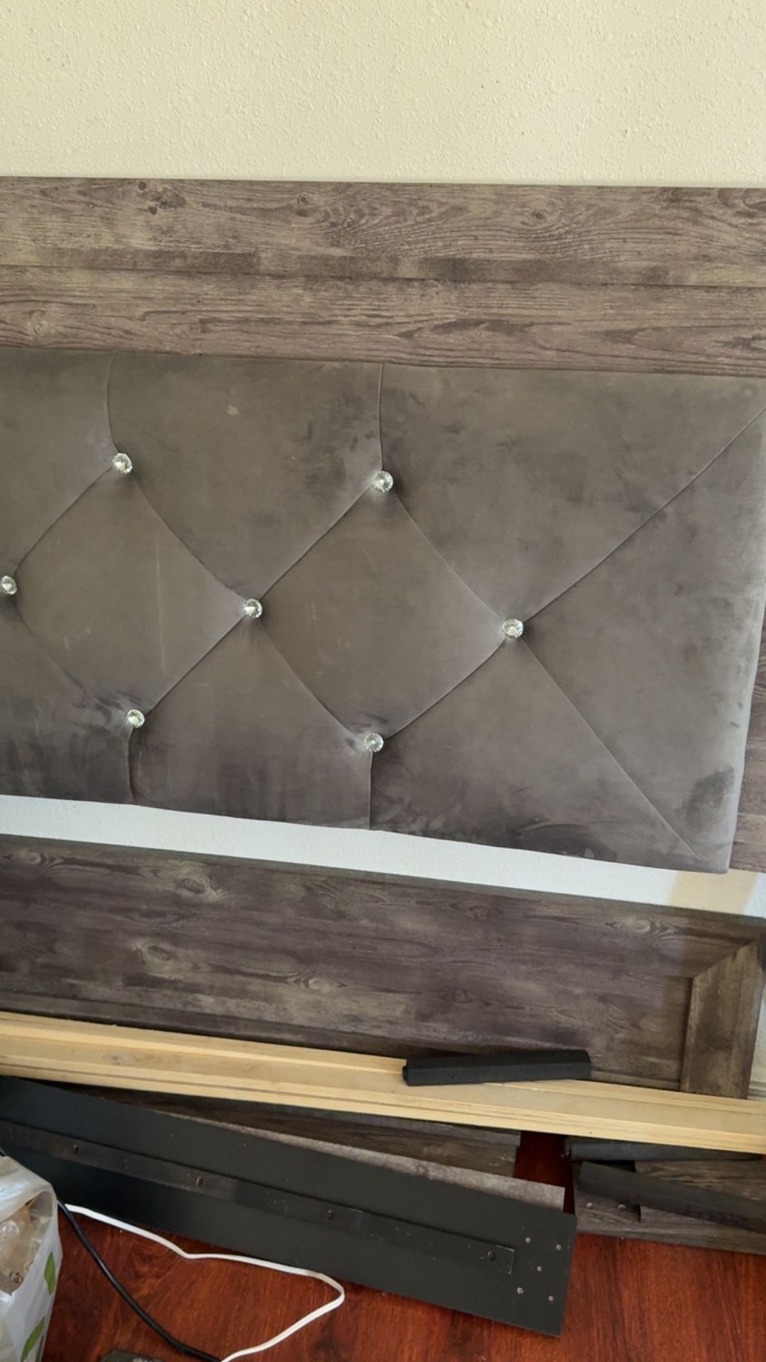 Bed Frame with LED QUEEN