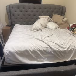 King Size Platform Bed frame 