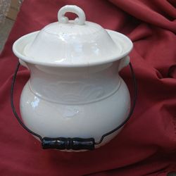 Antique Ironstone Slop Bucket