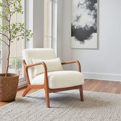 Macio Cream Accent Chair