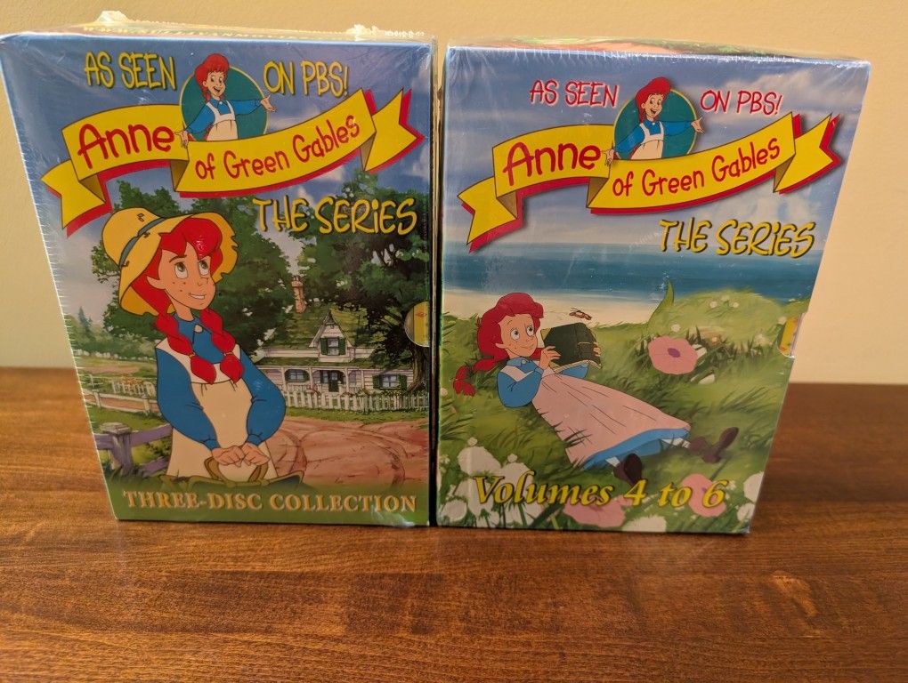 New Anne of Green Gables The Series PBS on DVD 1-6