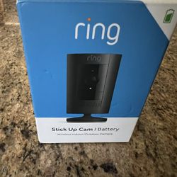Ring Stick Up Camera Wirlesss 