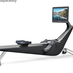Hydrow Pro Rowing Machine with Immersive 22" HD Rotating Screen - Foldable Rower for Home Use, Full-Body Workouts