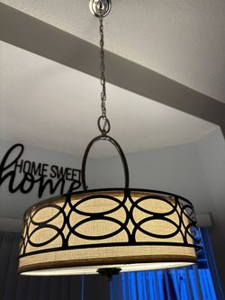 Chandelier And 3 Pendants