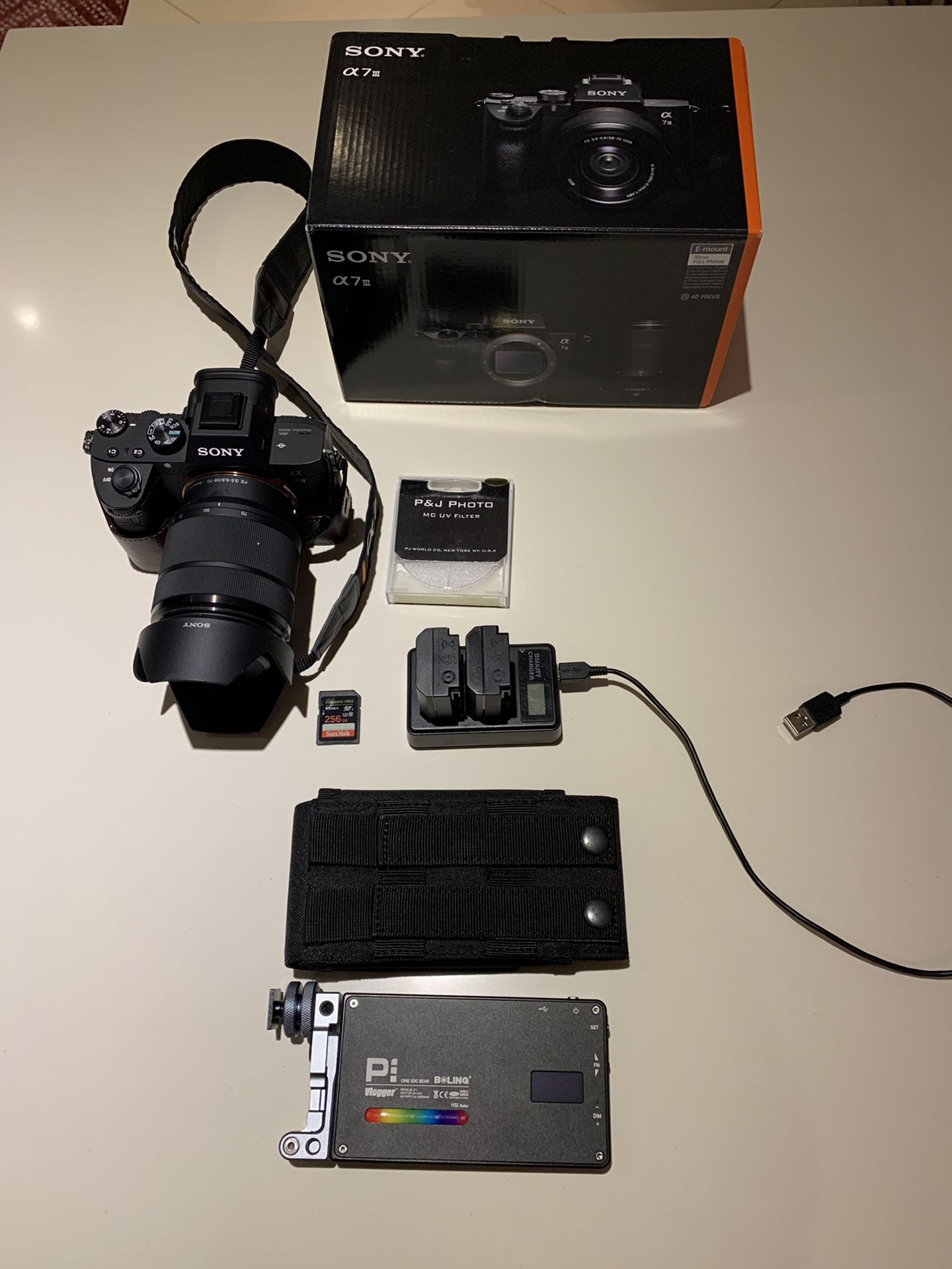 Sony Alpha A7 III 24.2MP Digital Camera - Black (Kit with FE 28-70 mm...