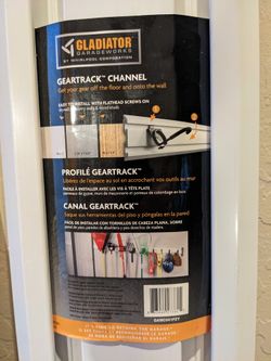 Gladiator GearTrack Channels - 2-pack