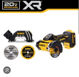DeWalt DCS438B 20V MAX XR Brushless Cordless 3 in. Cut-Off Tool (Tool Only)