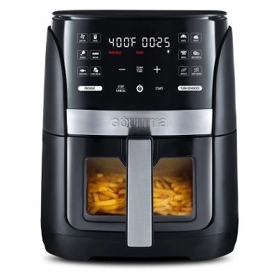 Gourmia 6-Qt Digital Window Air Fryer 