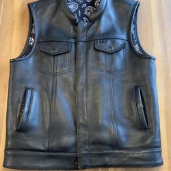 Leather Custom Vest