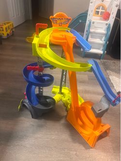 Little People Fisher Price Hot Wheels Track