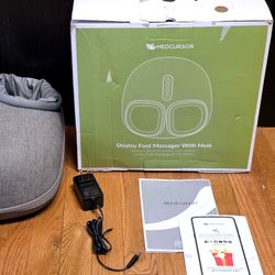 Medcursor - Foot shiatsu Massager W/ Heat (MDFM500) (see Description)